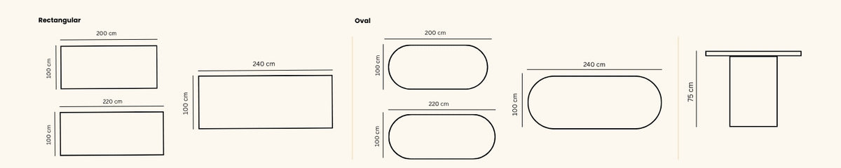 Landscape technical line drawing of 