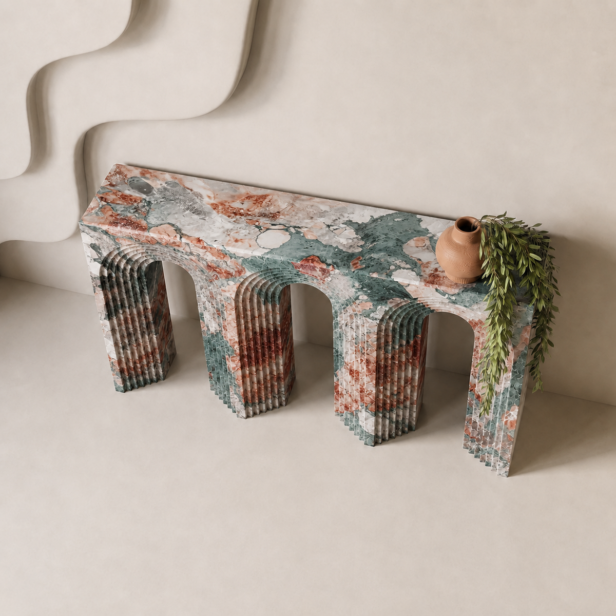 Arcadia Marble Console Table | Stoneage Interiors