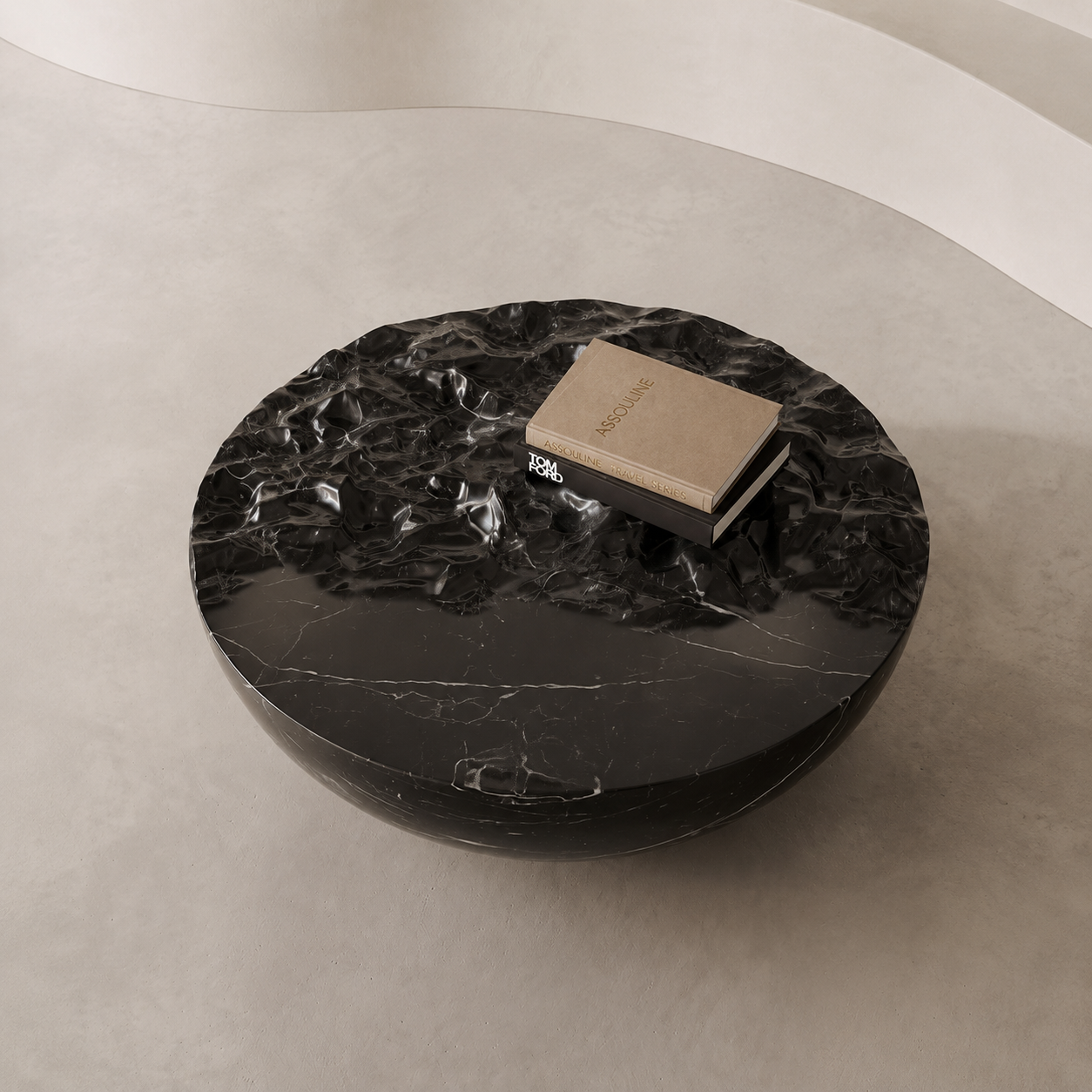 Crater Marble Coffee Table