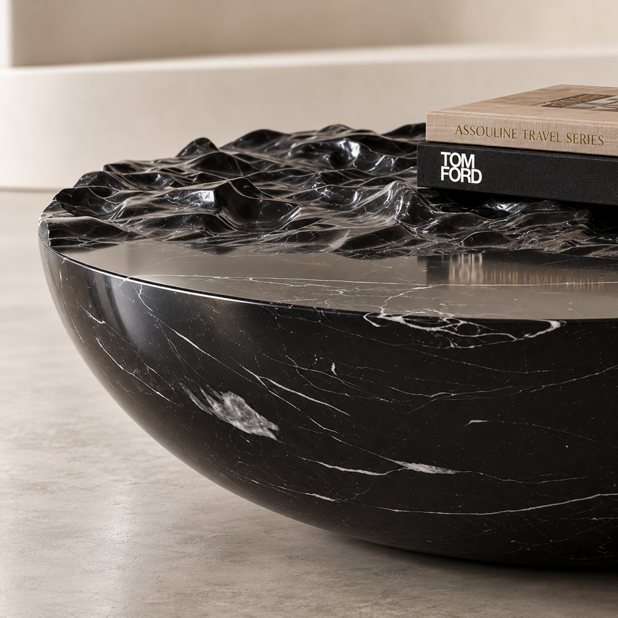 Crater Marble Coffee Table