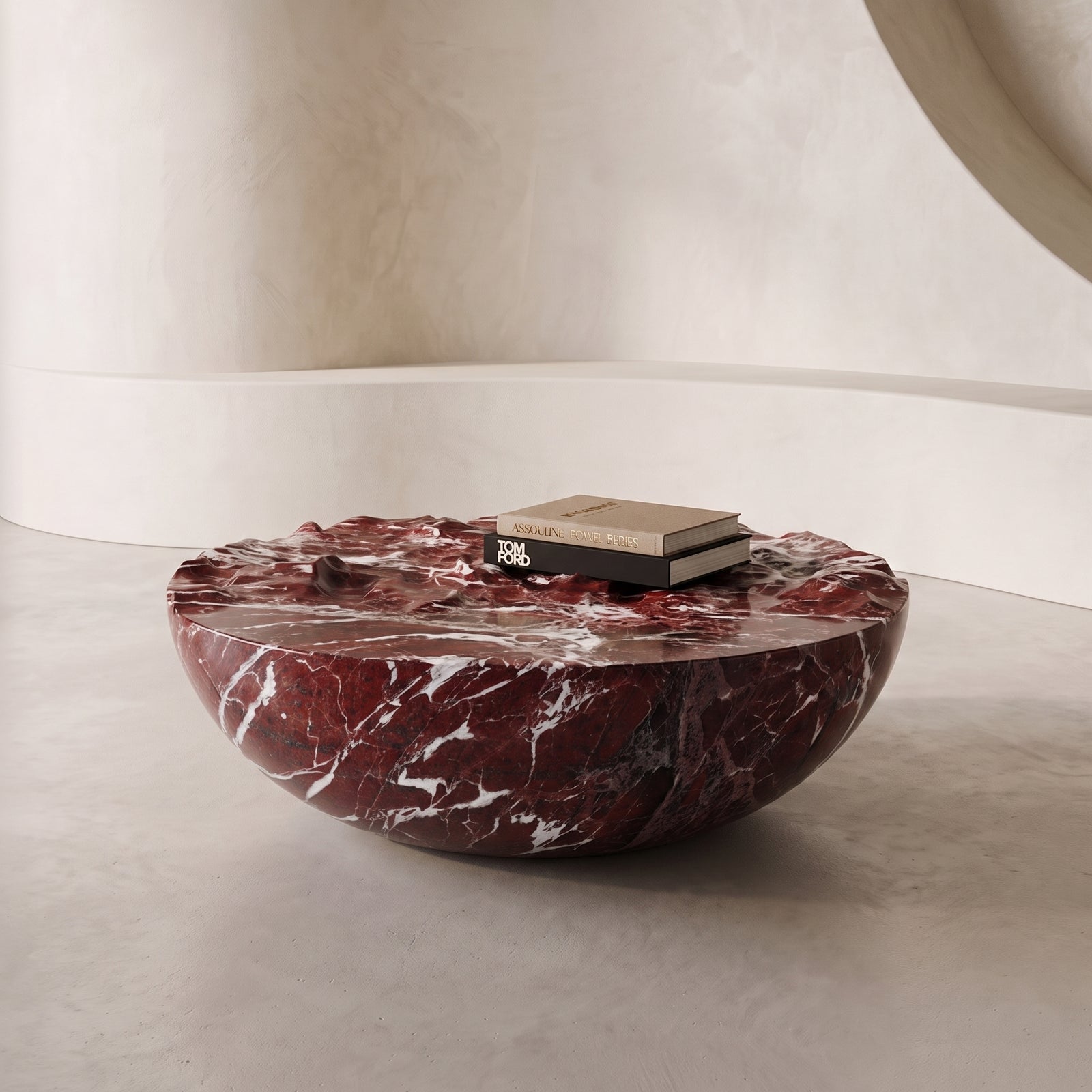 Crater Marble Coffee Table