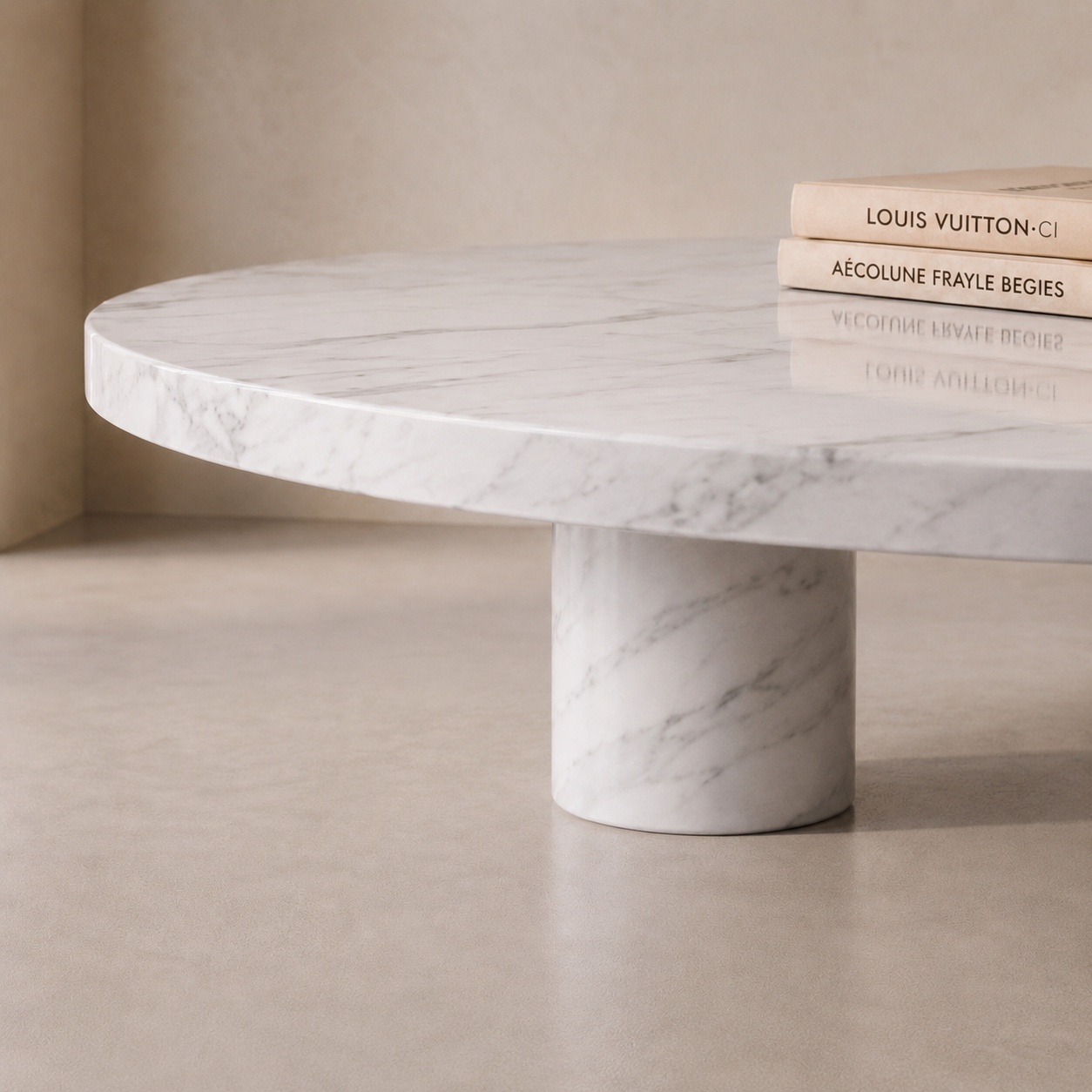 Obsidian Marble Coffee Table