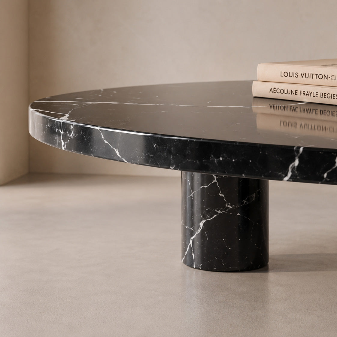 Obsidian Marble Coffee Table