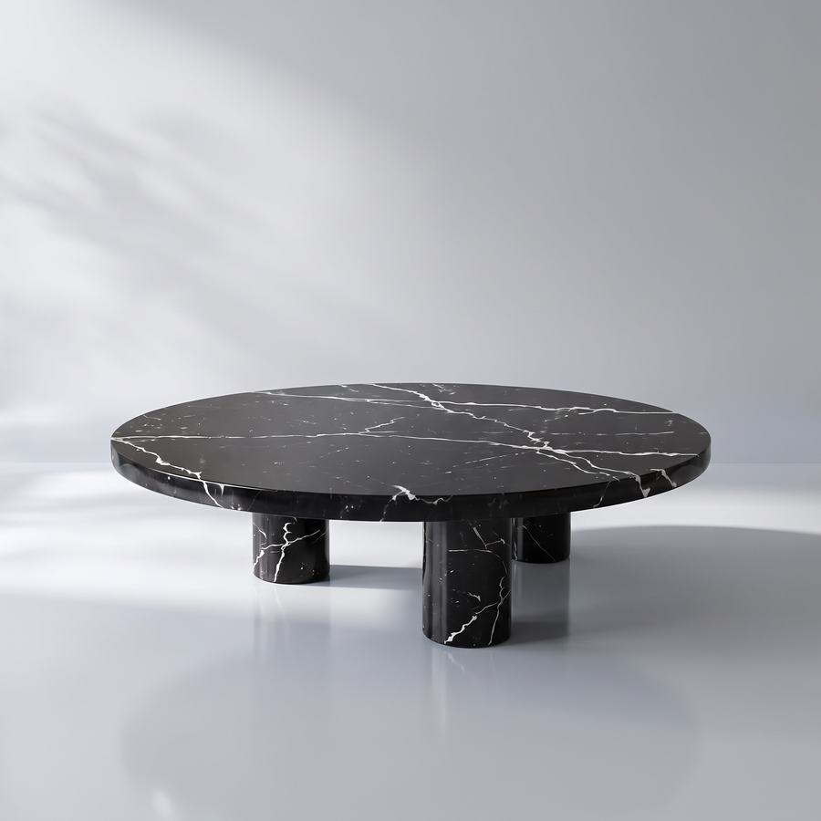Obsidian Marble Coffee Table