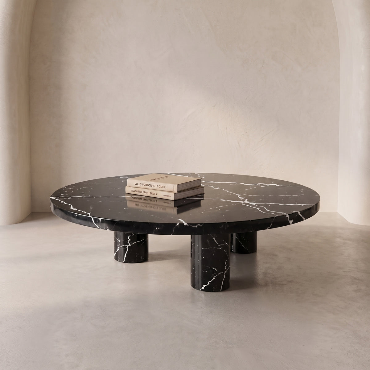 Obsidian Marble Coffee Table