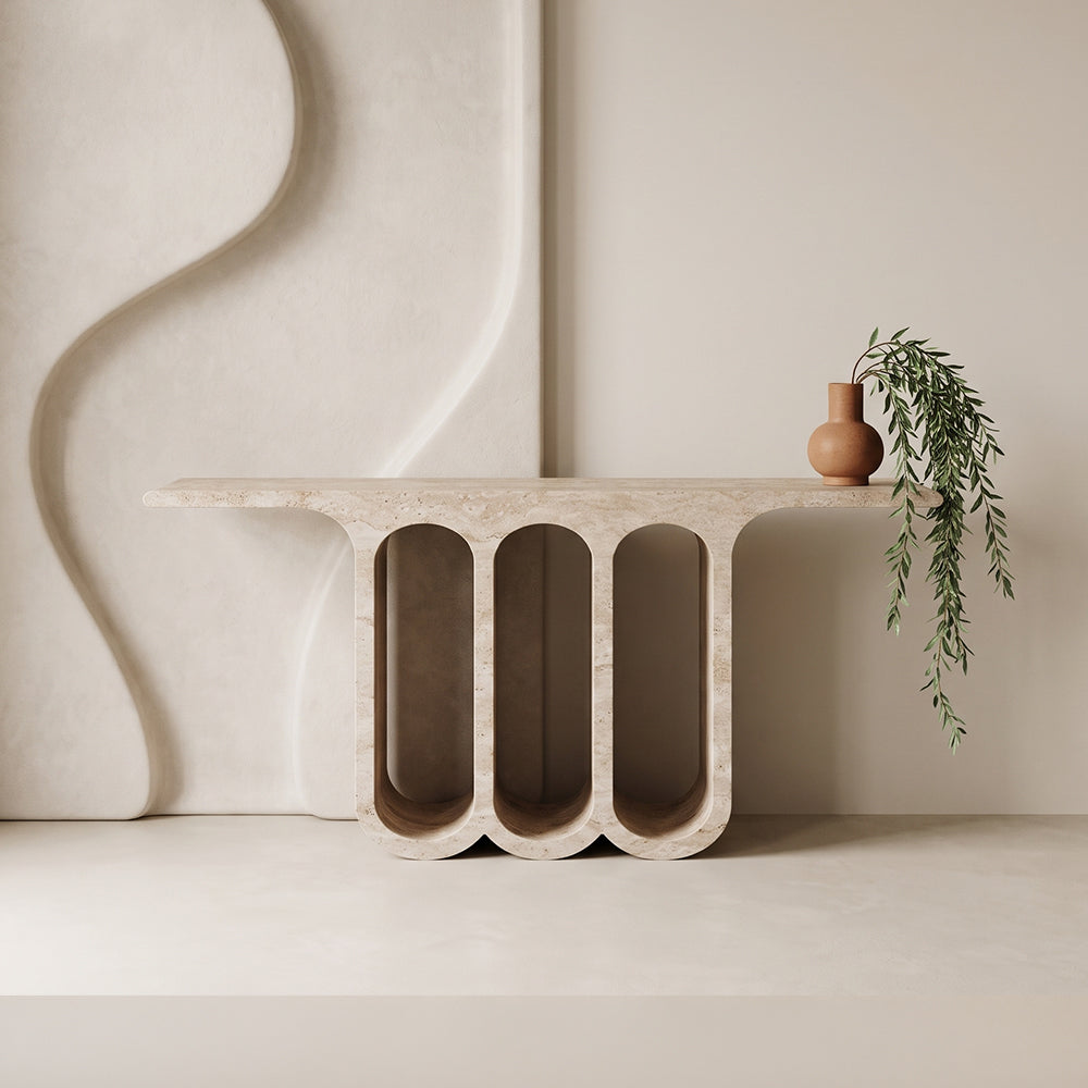 Arch Marble Console Table
