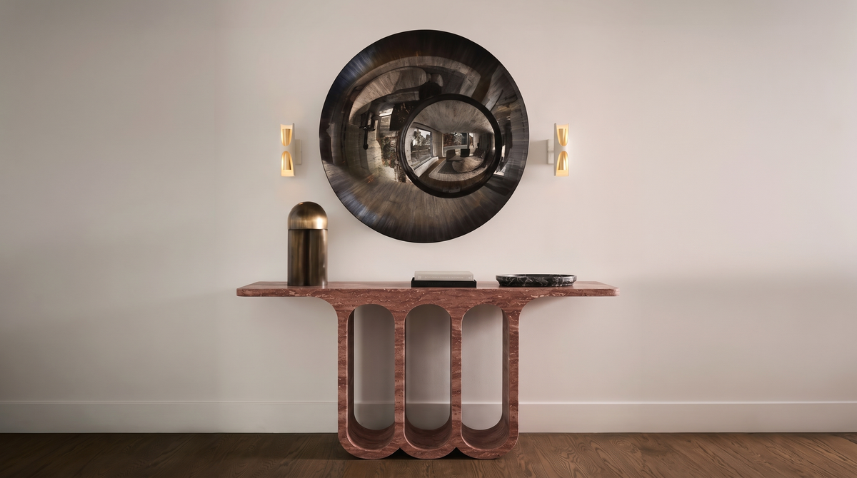 Arch Marble Console Table