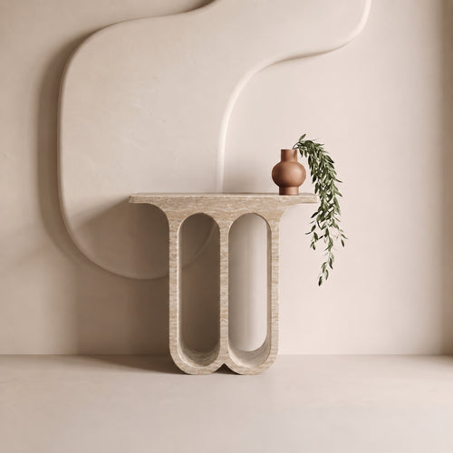 Archway Marble Console Table