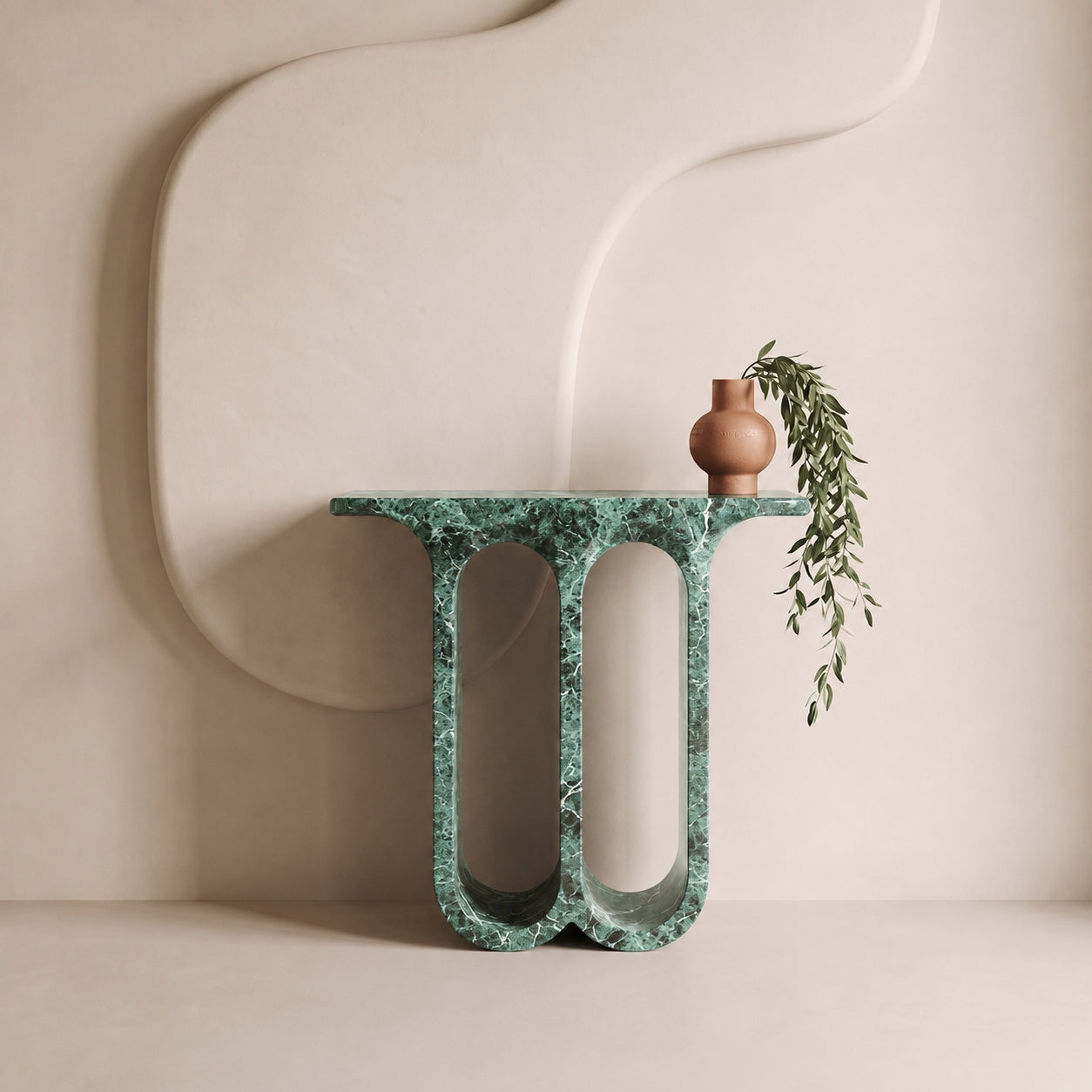 Archway Marble Console Table