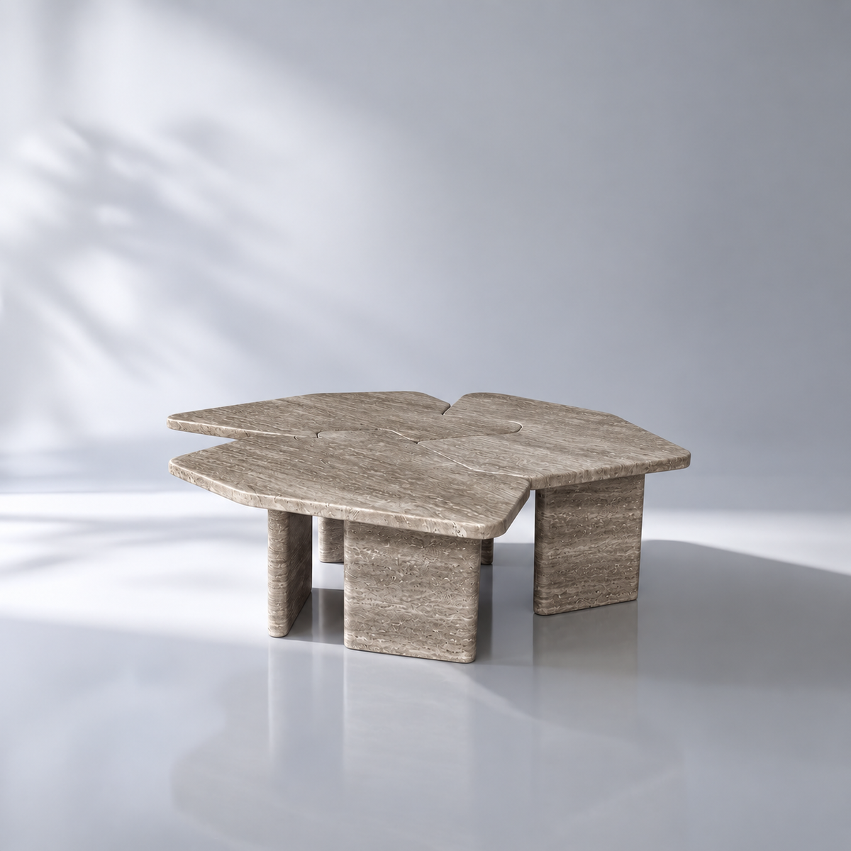 Sorella Travertine Coffee Table