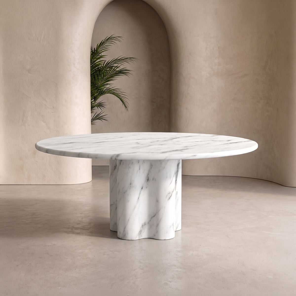 Sora Marble Dining Table