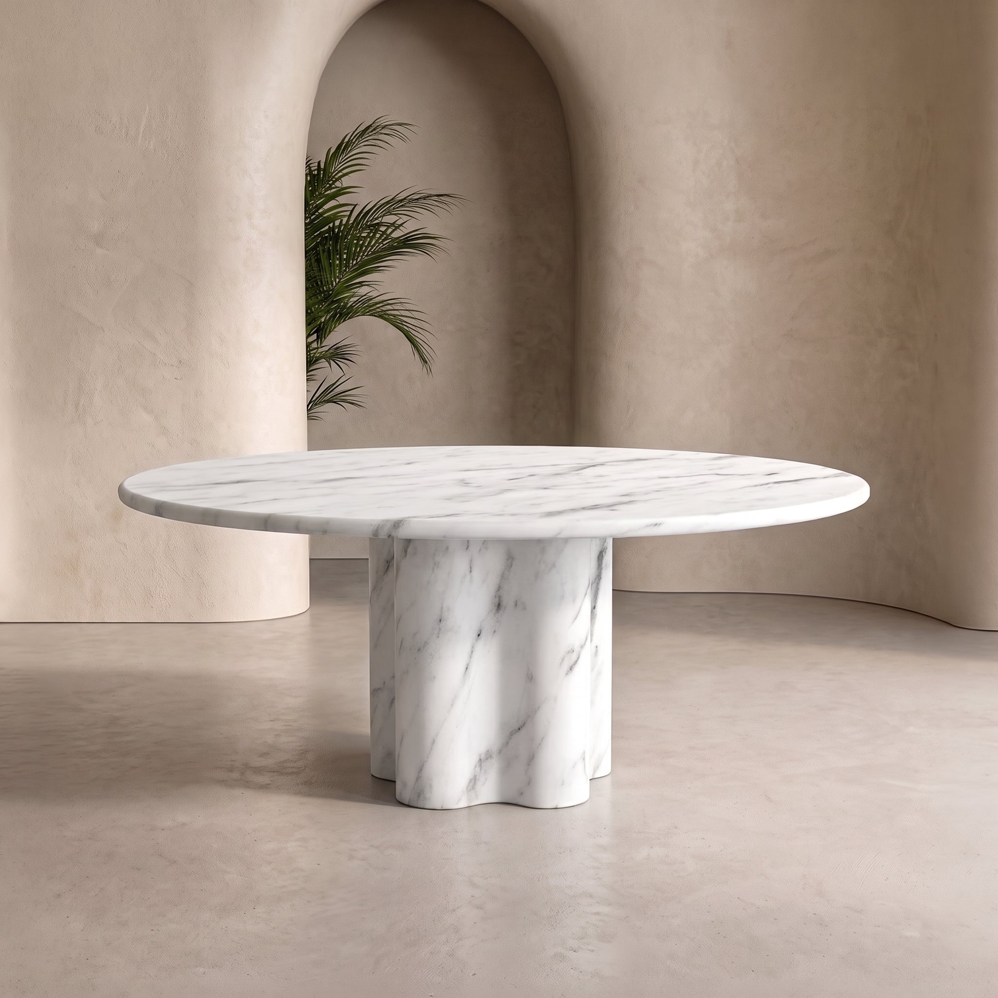 Sora Marble Dining Table
