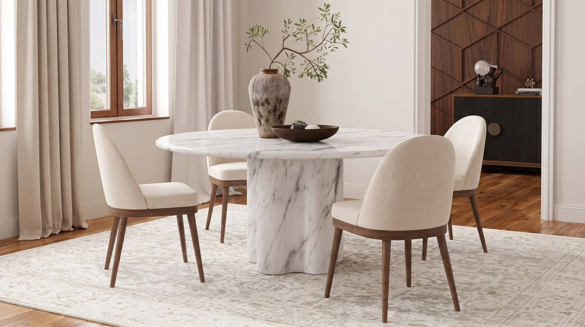 Sora Marble Dining Table