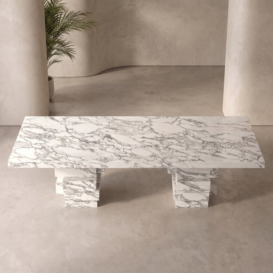 Strata Marble Dining Table