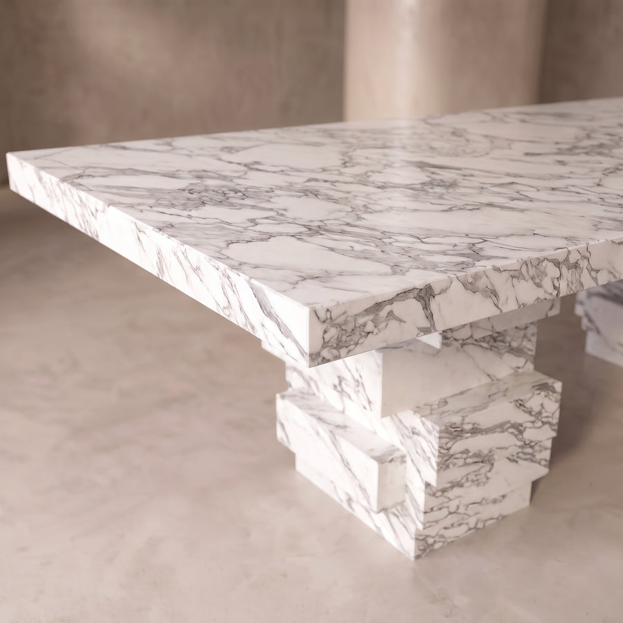 Strata Marble Dining Table