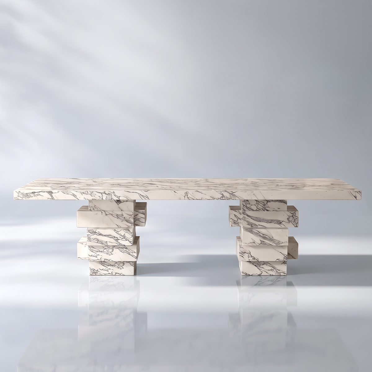Strata Marble Dining Table