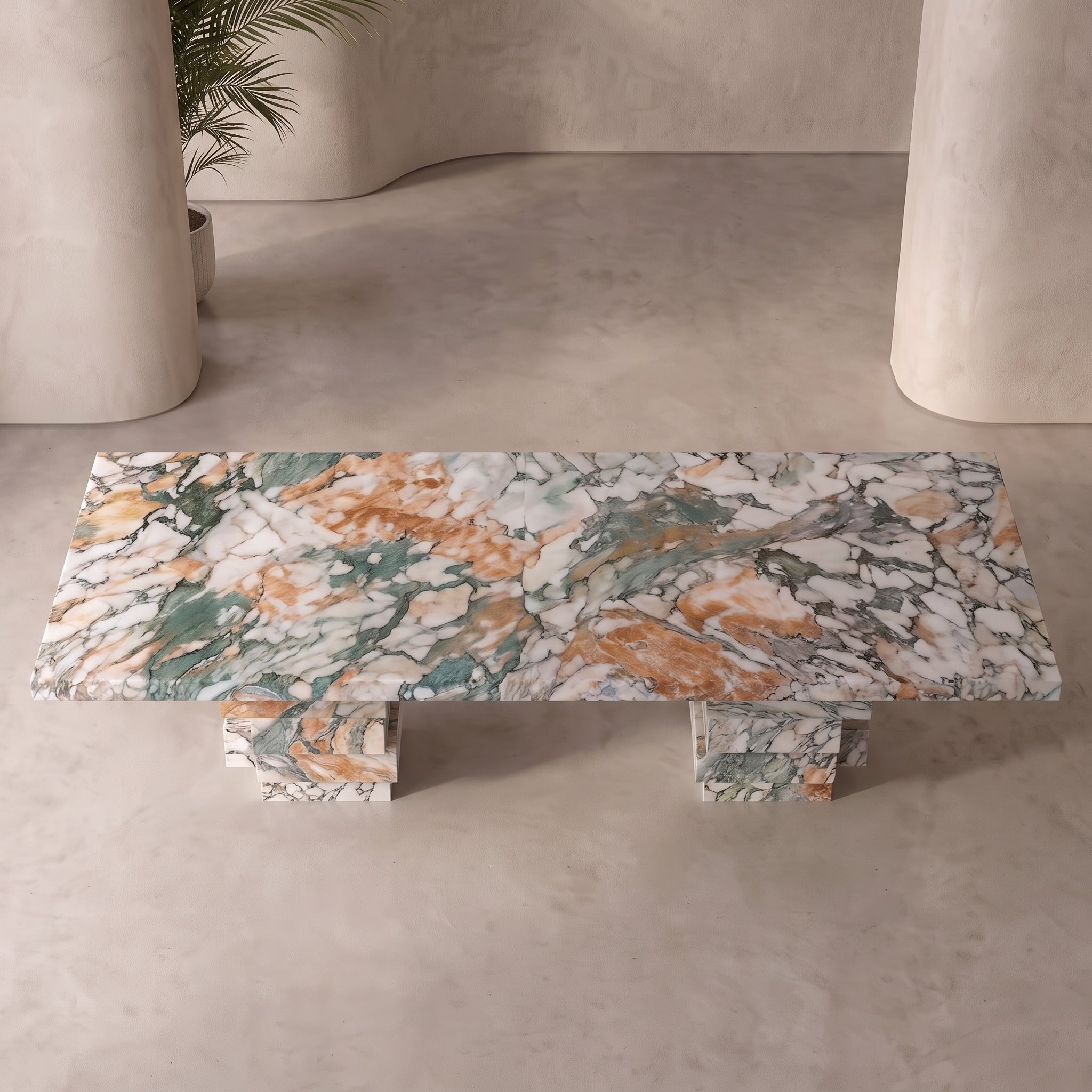 Strata Marble Dining Table