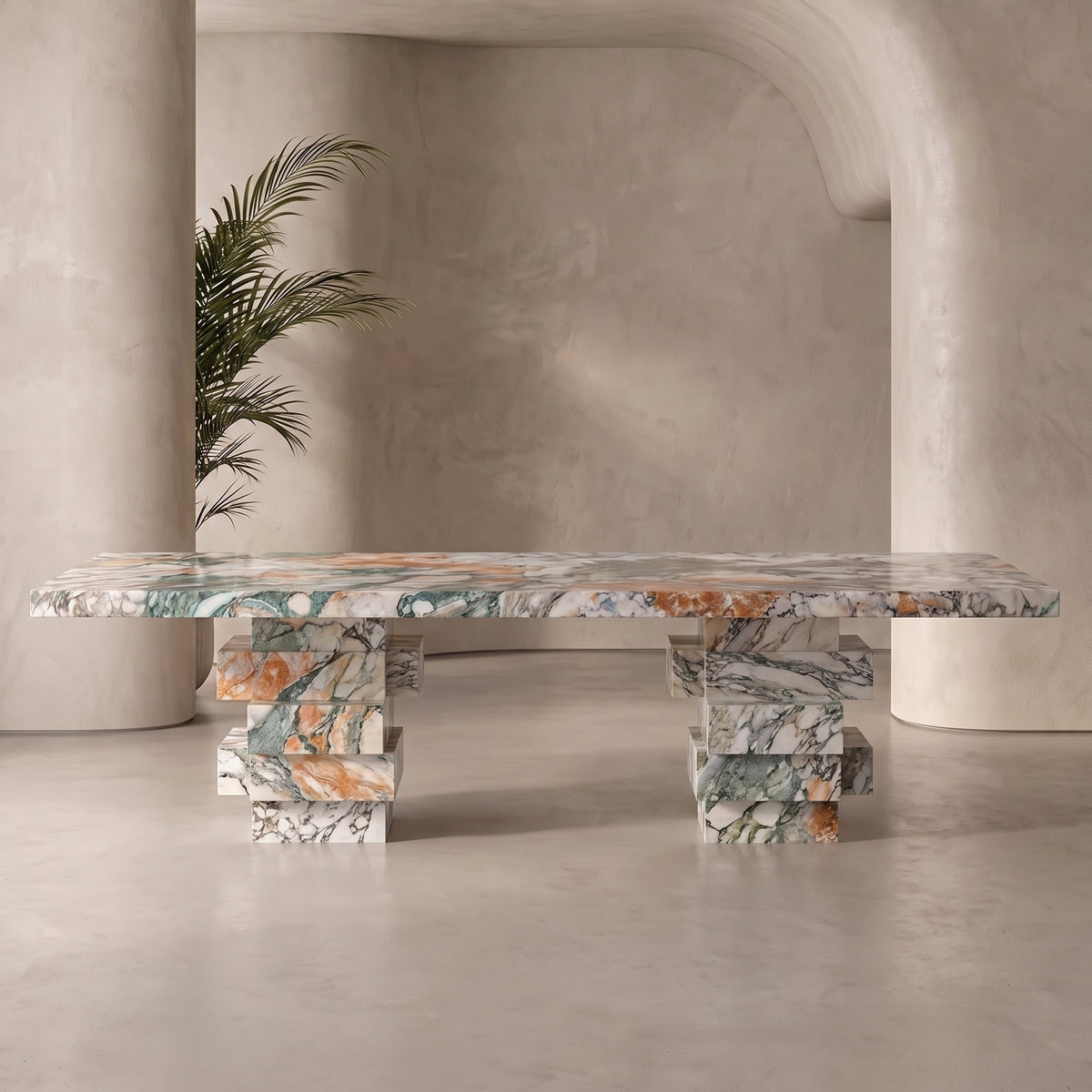 Strata Marble Dining Table