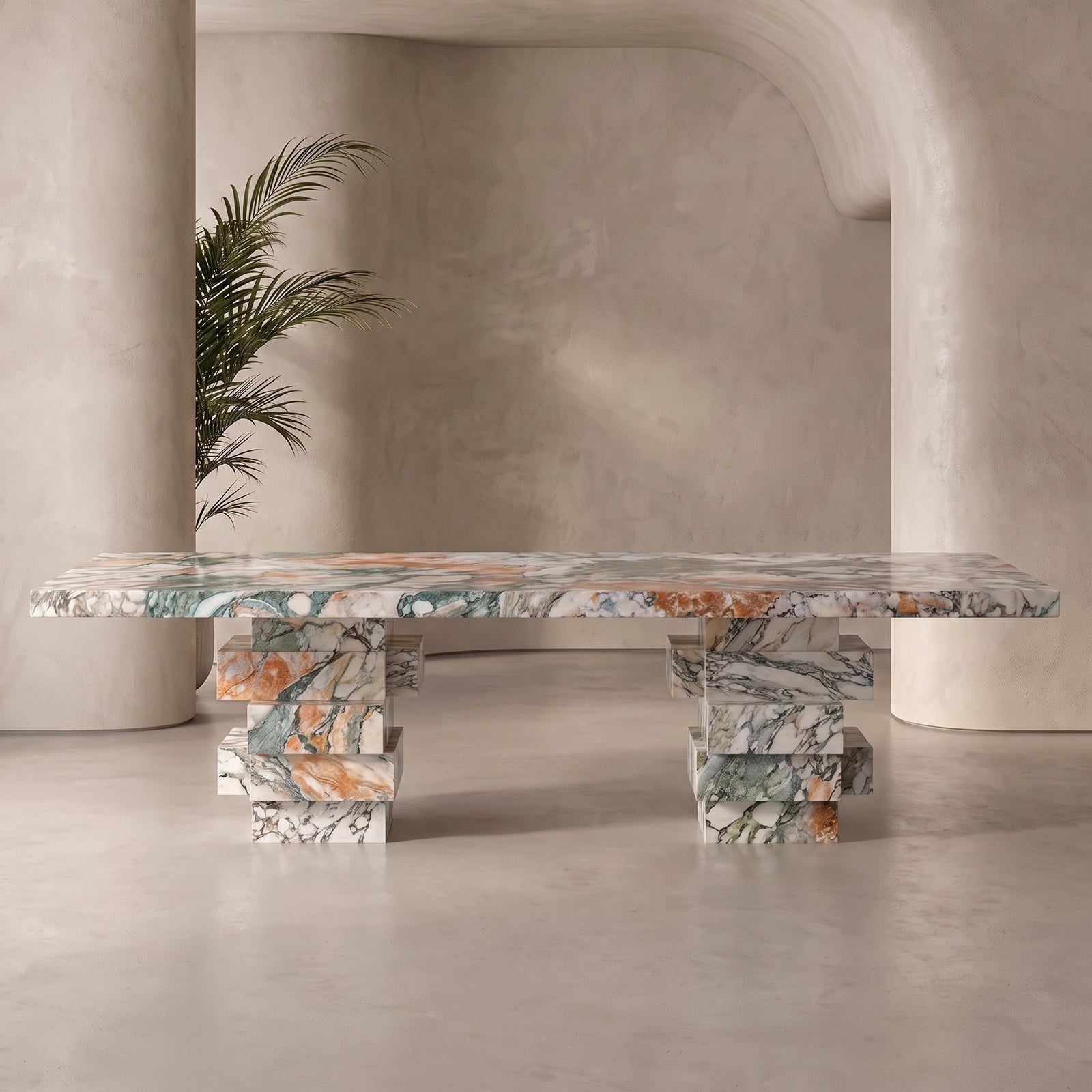 Strata Marble Dining Table