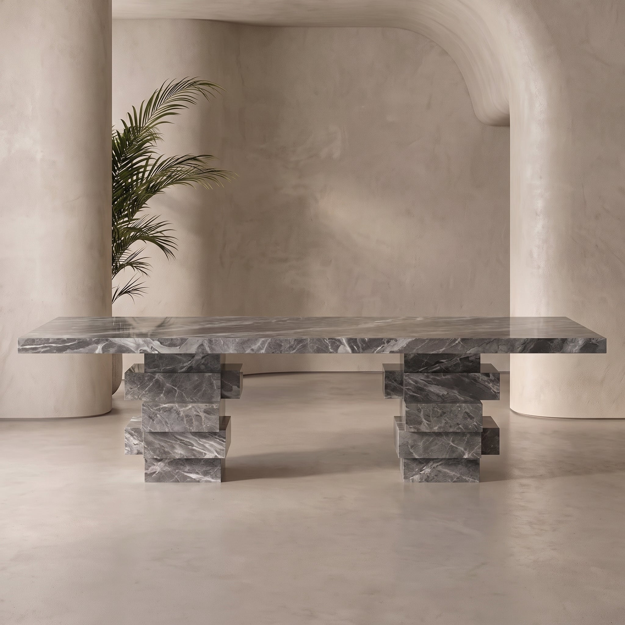 Strata Marble Dining Table
