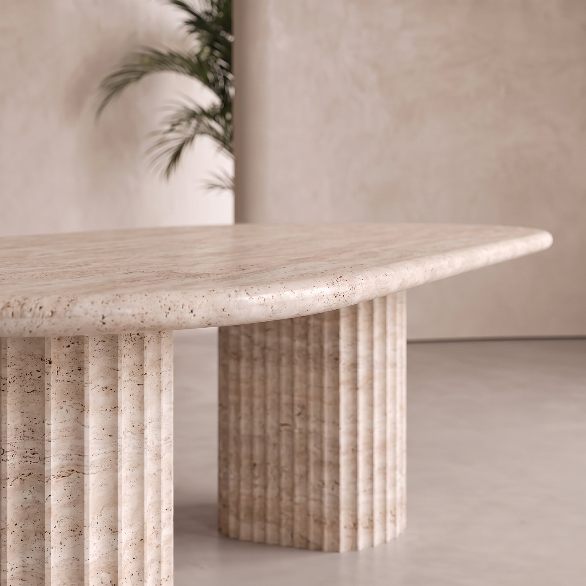 Elara Marble Dining Table
