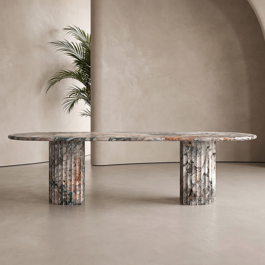 Elara Marble Dining Table | Stoneage Interiors