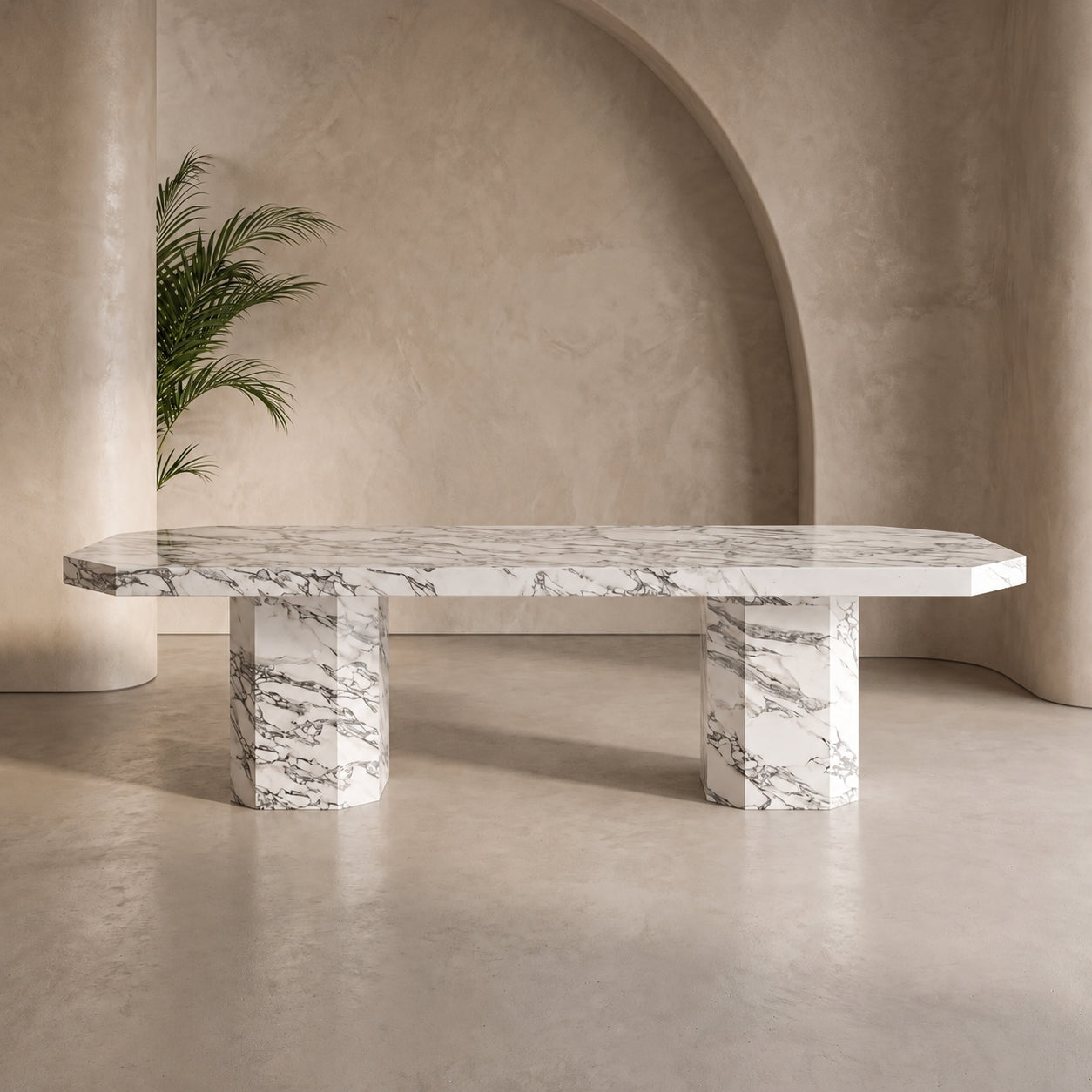 Orbis Marble Dining Table