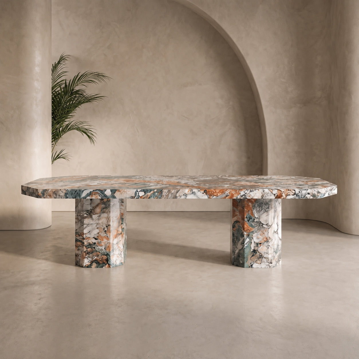Orbis Marble Dining Table