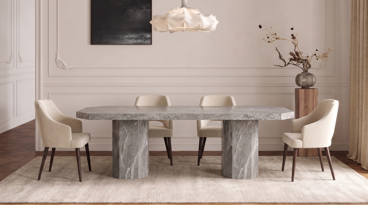 Orbis Marble Dining Table