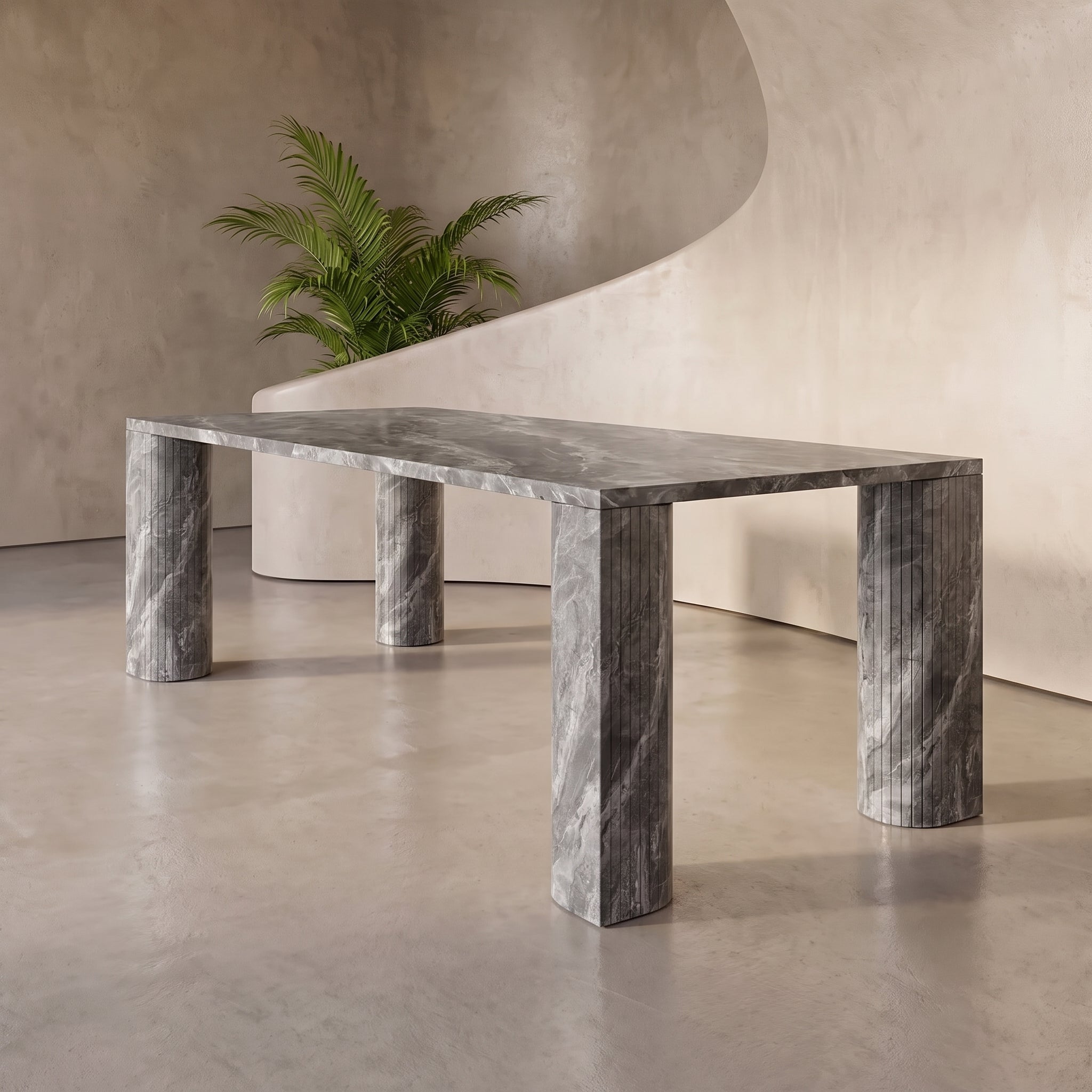 Atlas Marble Dining Table
