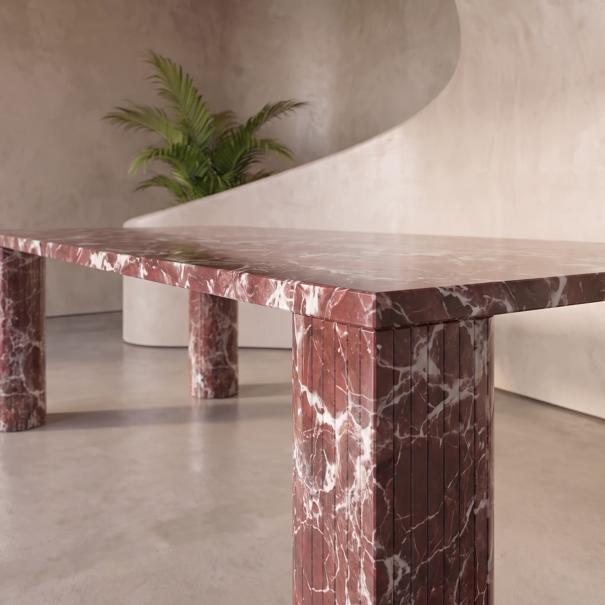 Atlas Marble Dining Table