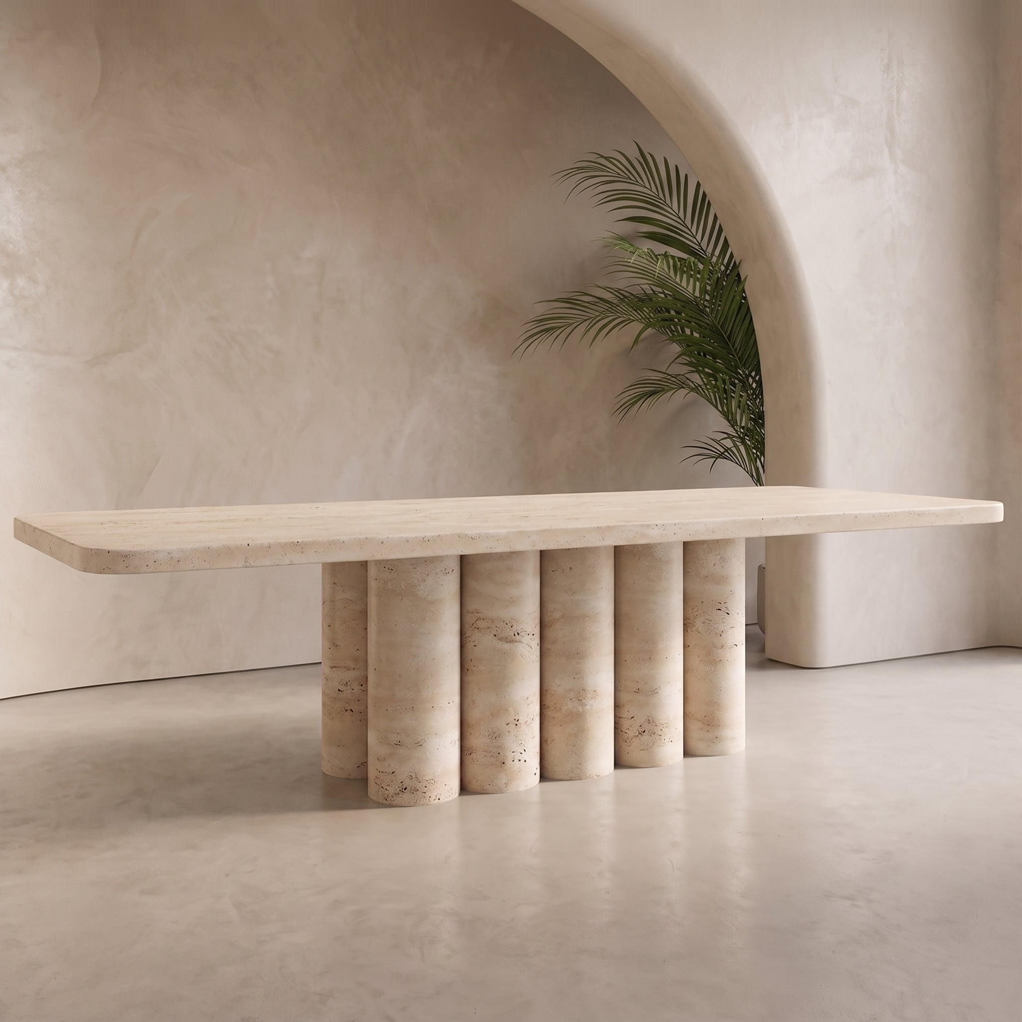 Columna Marble Dining Table