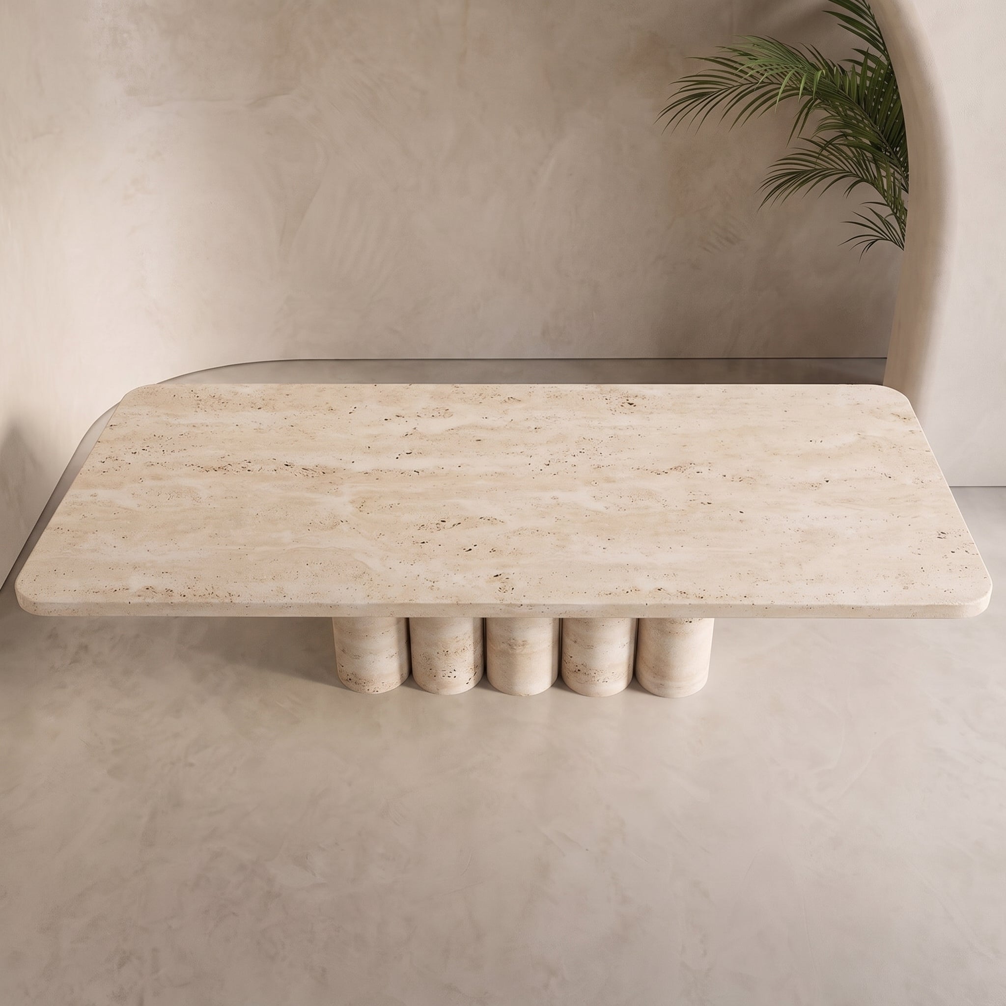 Columna Marble Dining Table