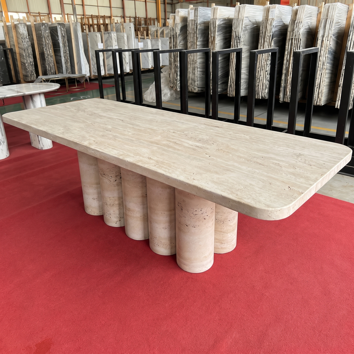 Columna Marble Dining Table