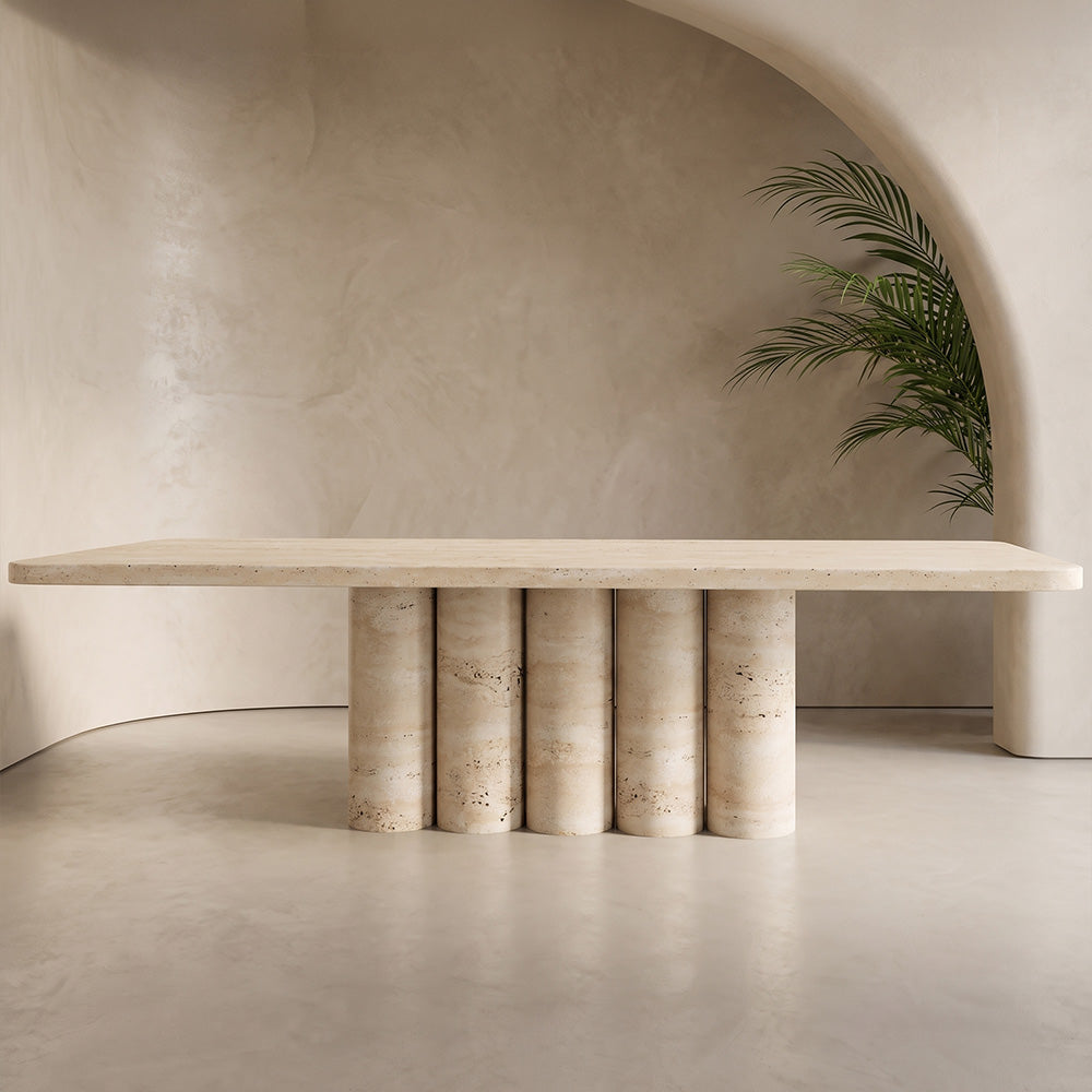 Columna Marble Dining Table