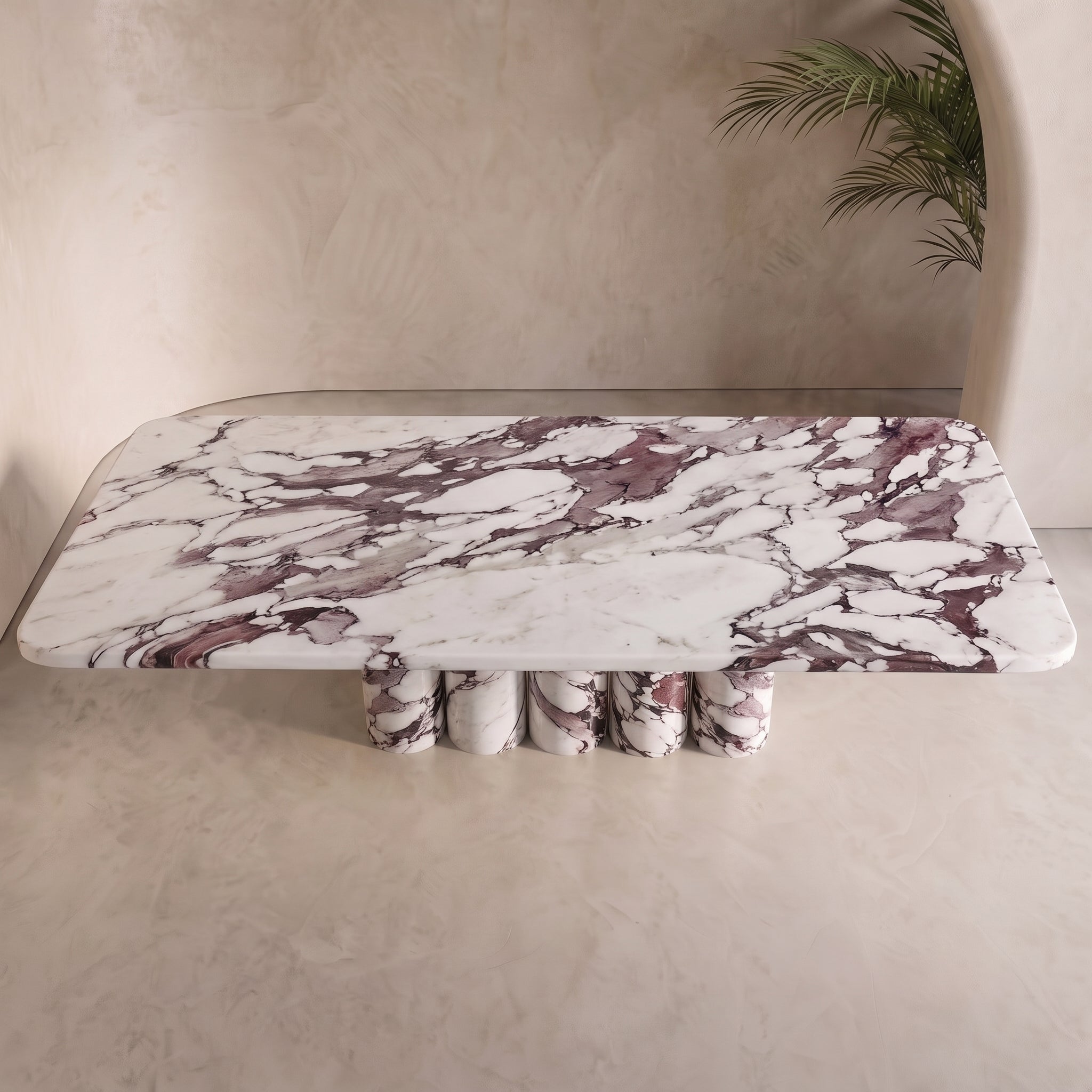 Columna Marble Dining Table