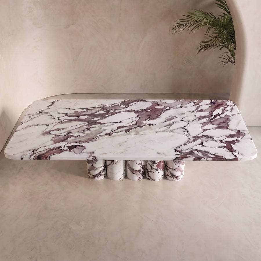 Columna Marble Dining Table