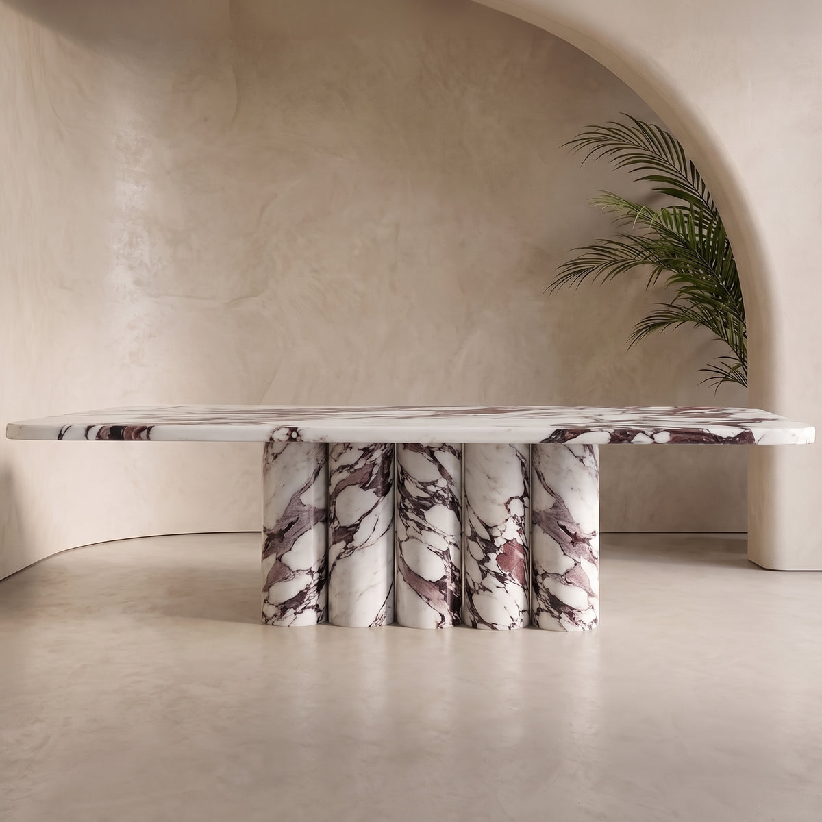 Columna Marble Dining Table