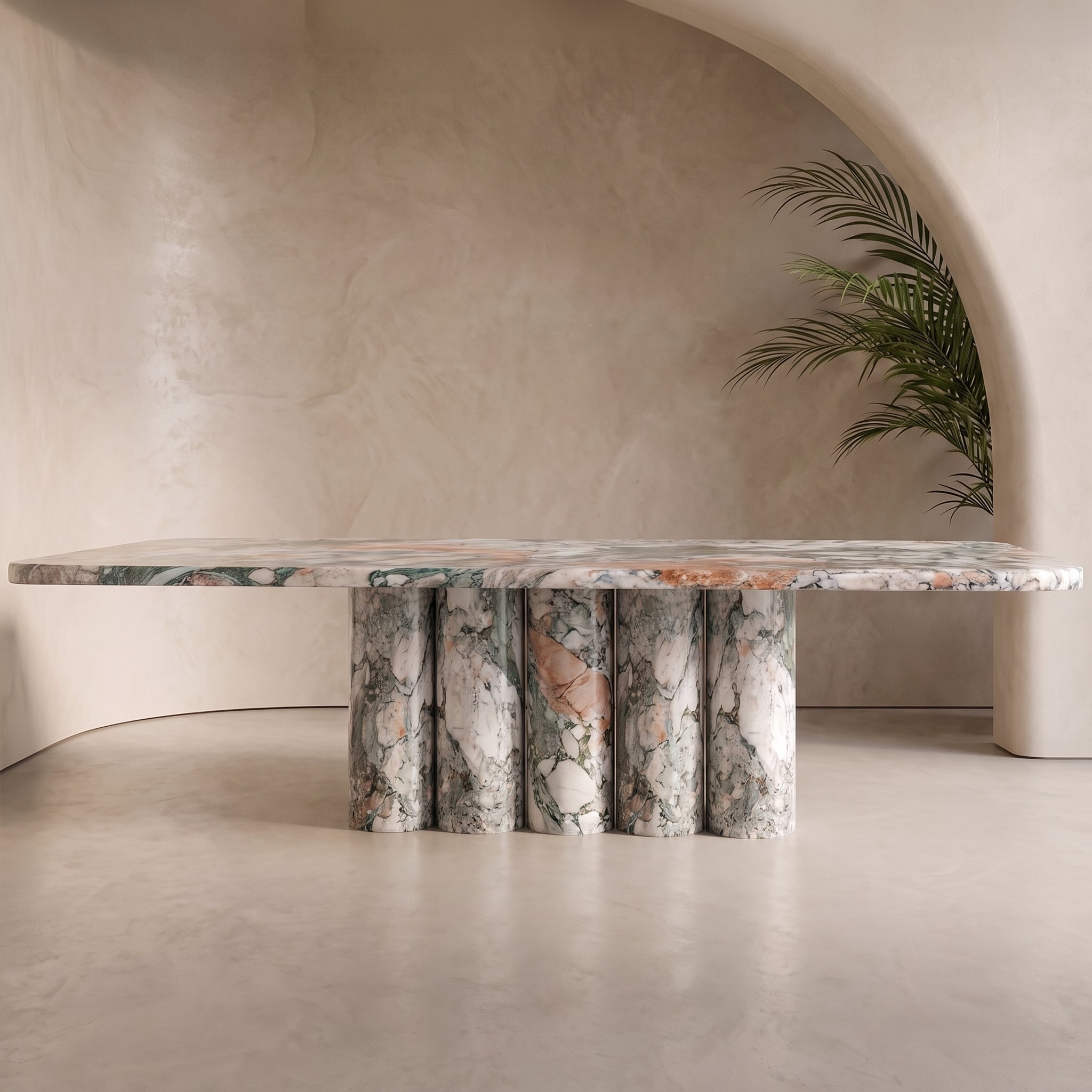Columna Marble Dining Table