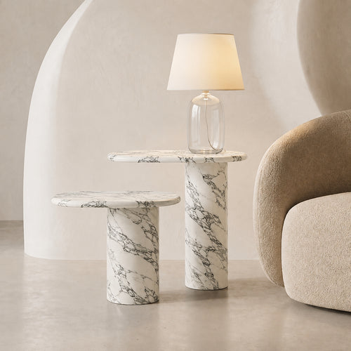 Aster Marble Side Table