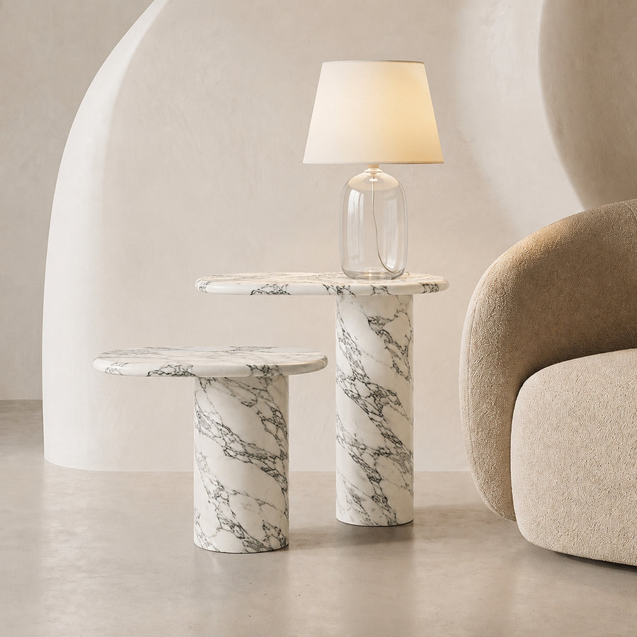 Aster Marble Side Table