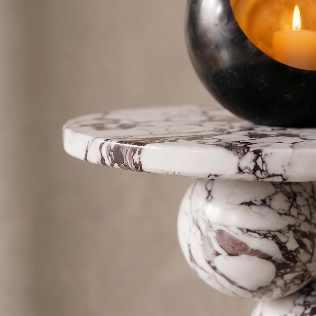 Orbit Marble Side Table | Stoneage Interiors