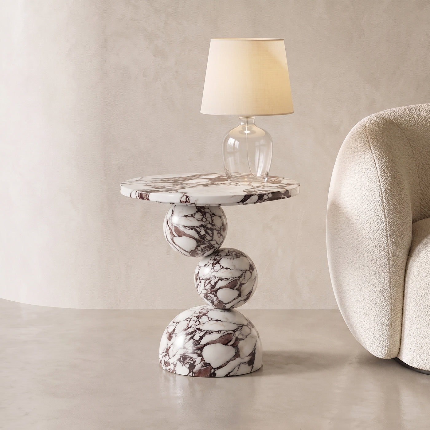 Orbit Marble Side Table