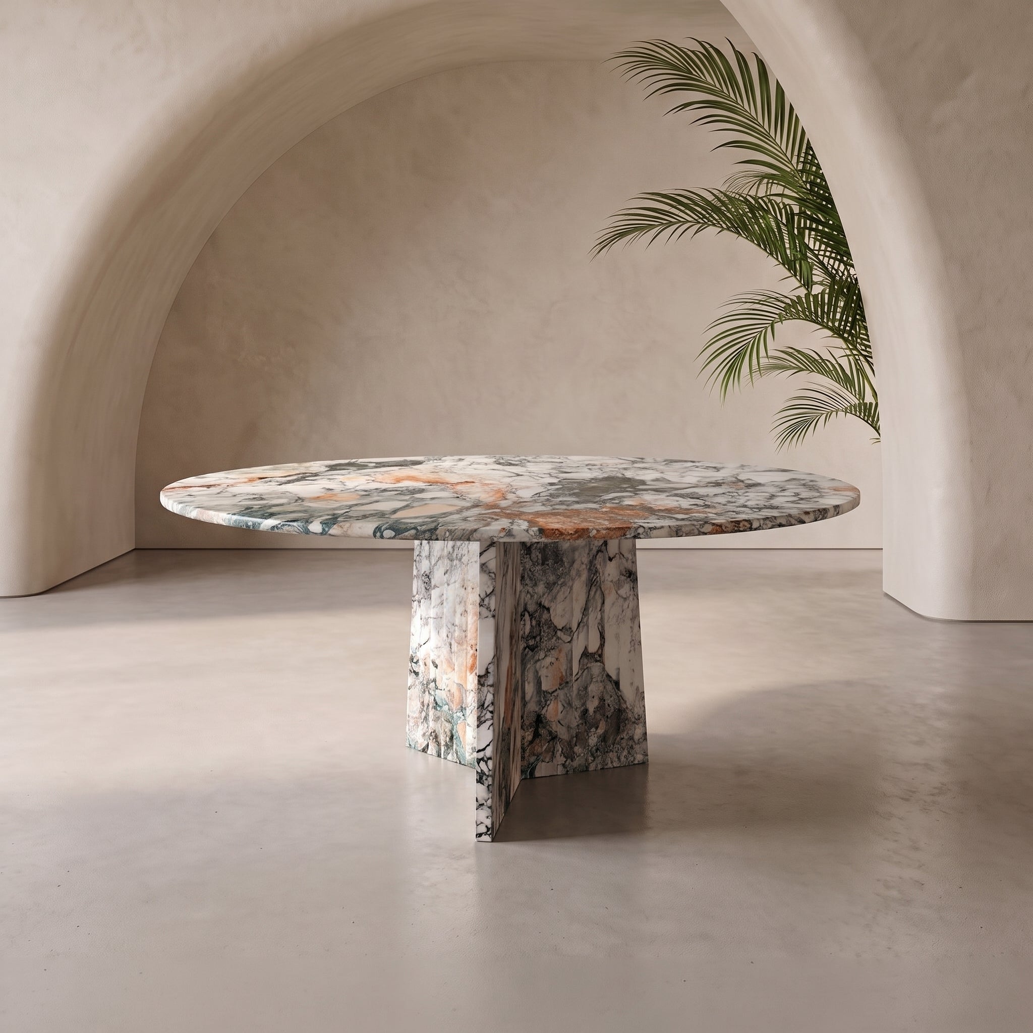 Axis Marble Dining Table