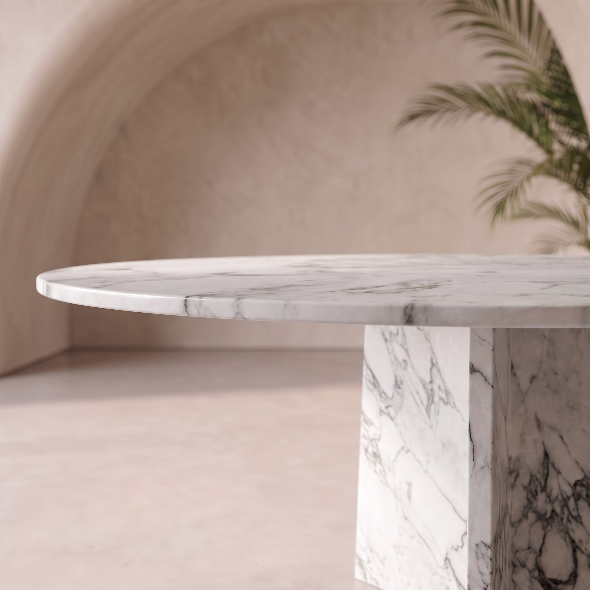 Axis Marble Dining Table