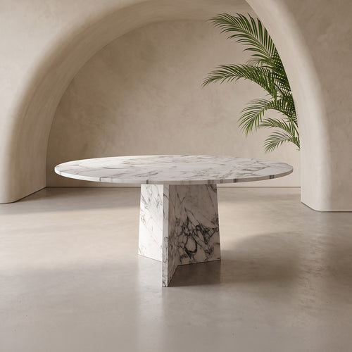 Axis Marble Dining Table | Stoneage Interiors