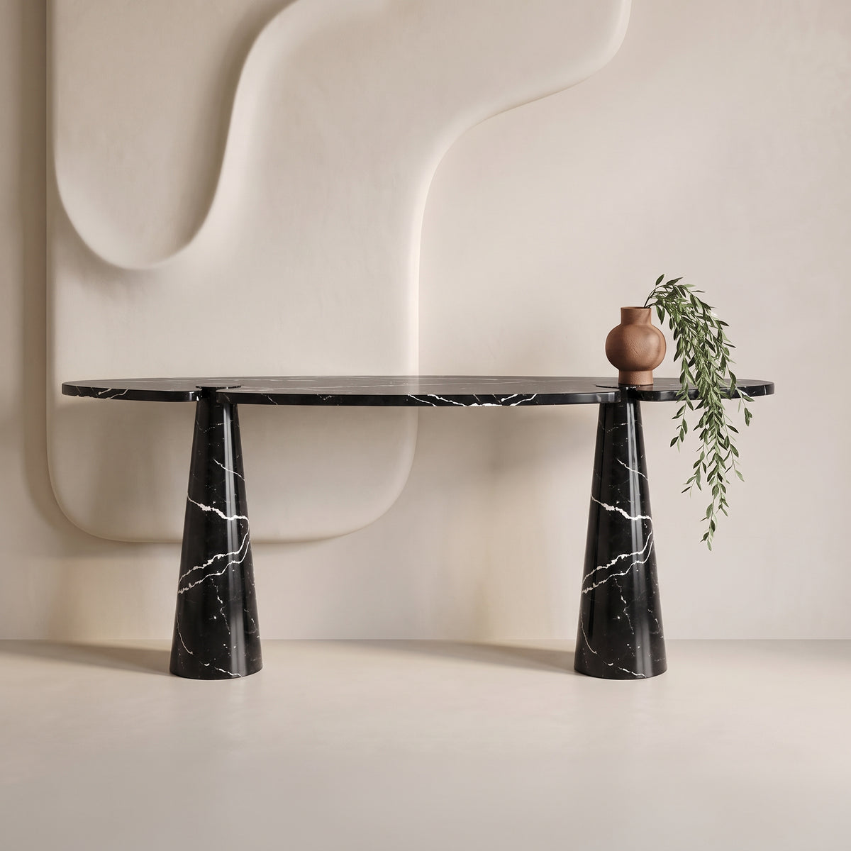 Duo Marble Console Table