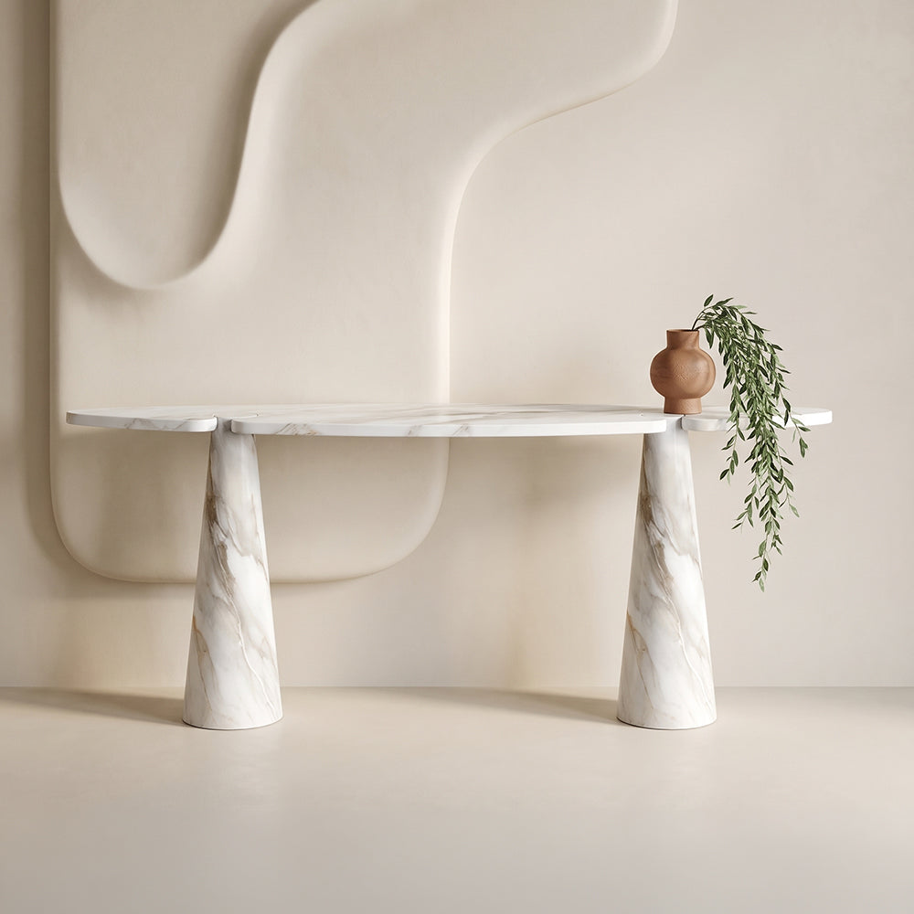 Duo Marble Console Table
