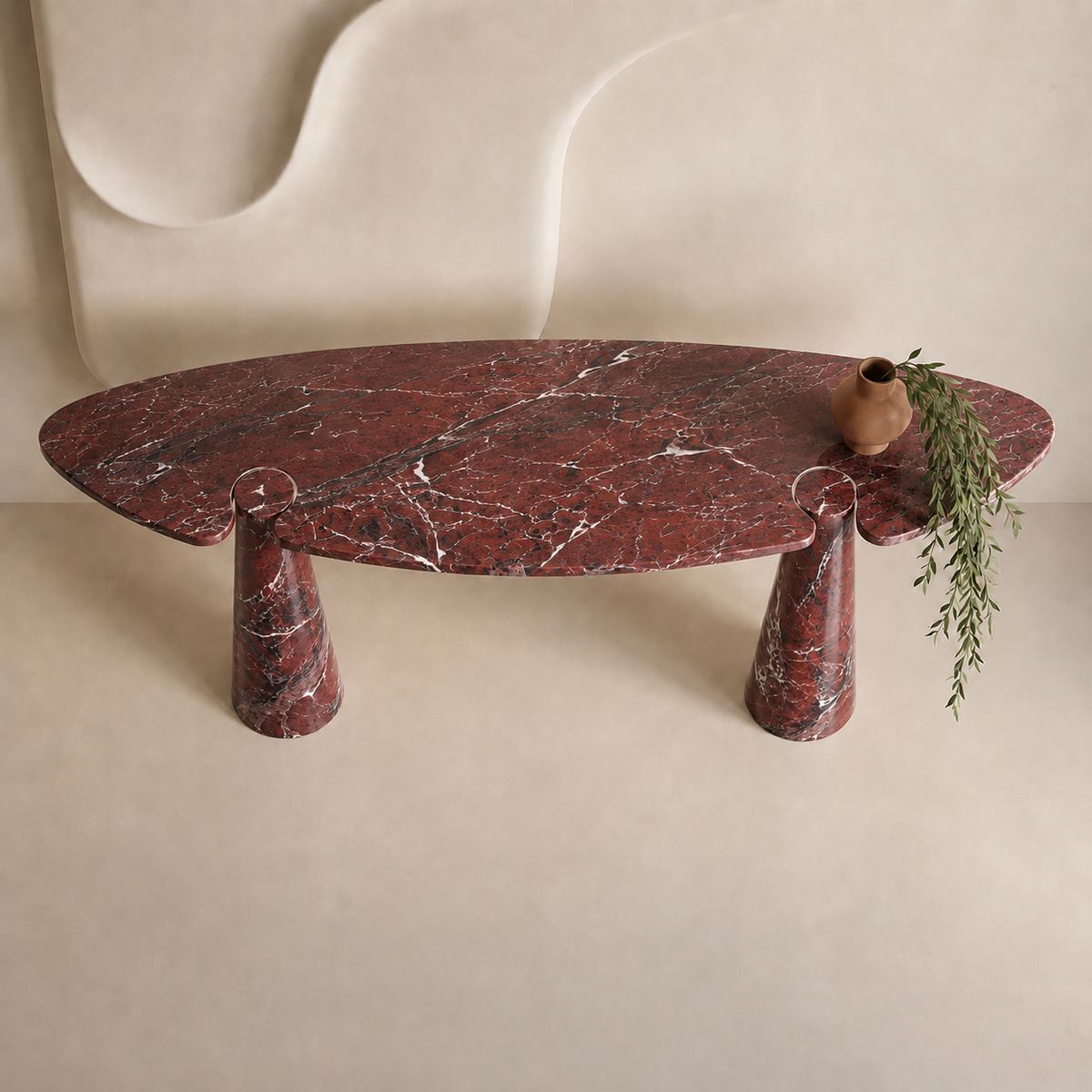 Duo Marble Console Table