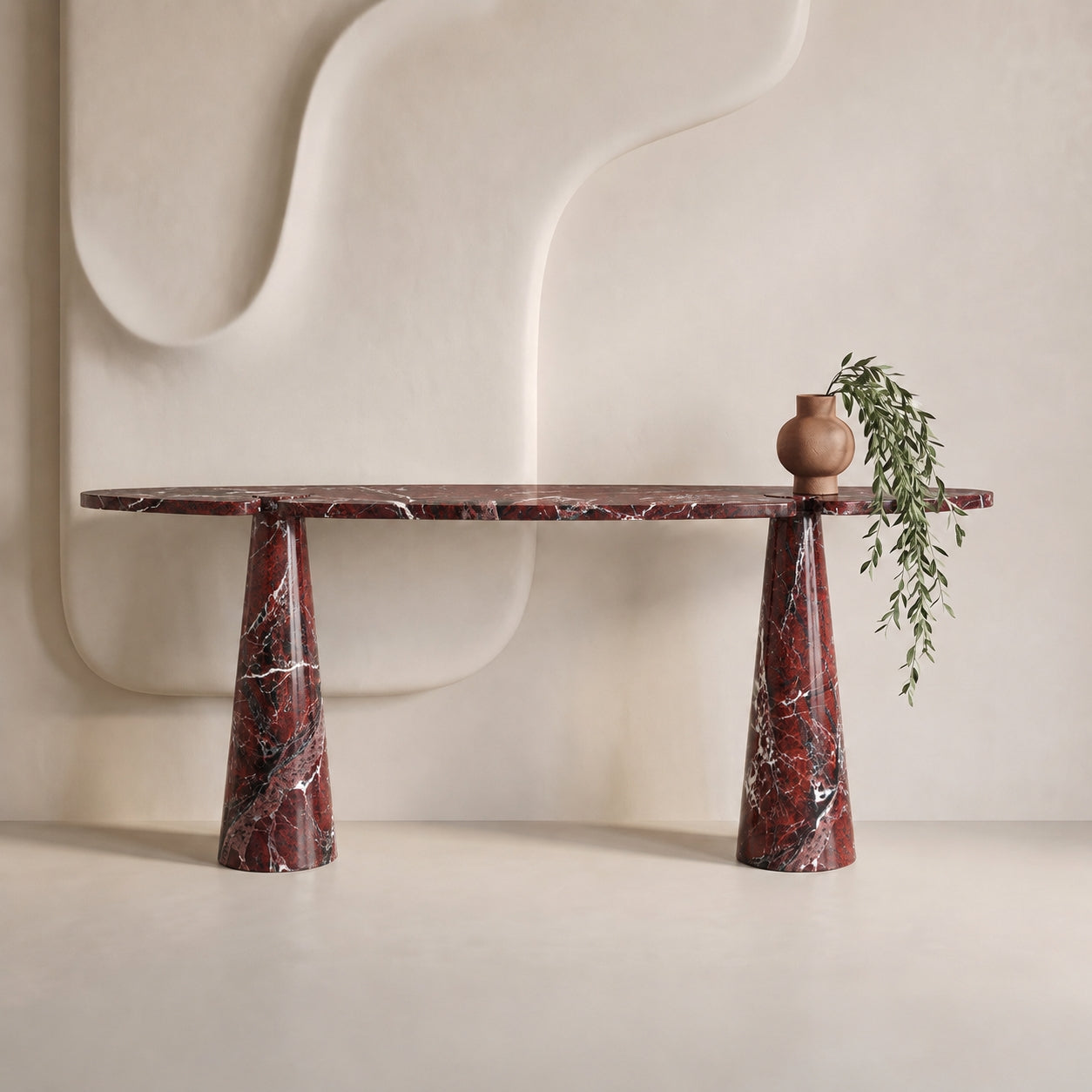 Duo Marble Console Table